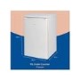 Russell Hobbs 91 Litre Freestanding Undercounter Freezer - White