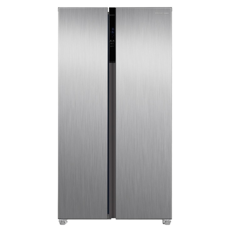 Russell Hobbs 442 Litre Side-By-Side American Fridge Freezer - Stainless Steel