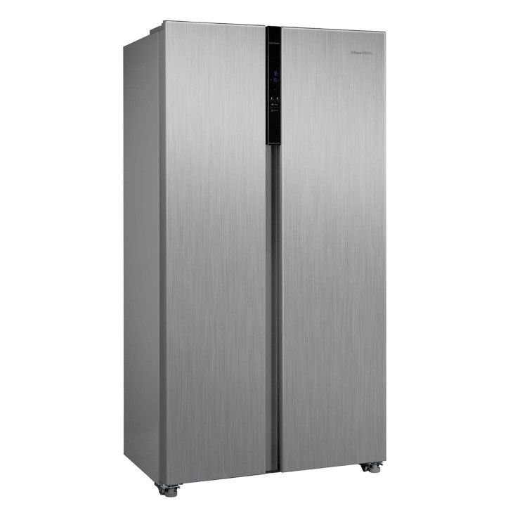 Russell Hobbs 442 Litre Side-By-Side American Fridge Freezer - Stainless Steel