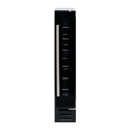 Russell Hobbs 7 Bottle Capacity Single Zone Freestanding Wine Cooler - Black