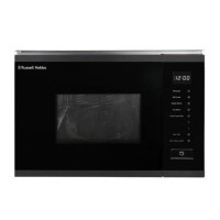 Refurbished Russell Hobbs RHBM2002DS Built In 20L 800W Microwave & Grill Black