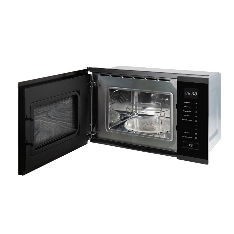 Refurbished Russell Hobbs RHBM2002DS Built In 20L 800W Microwave & Grill Black