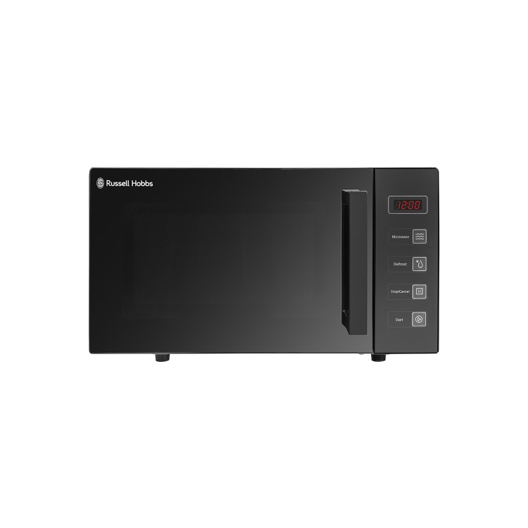 Russell Hobbs Easi 23L Freestanding Solo Flatbed Microwave - Black