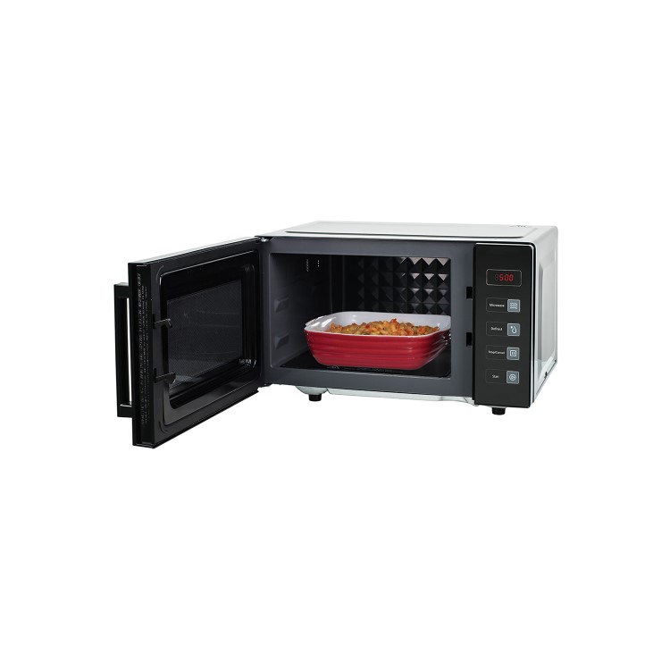 Russell Hobbs Easi 23L Freestanding Solo Flatbed Microwave - Black