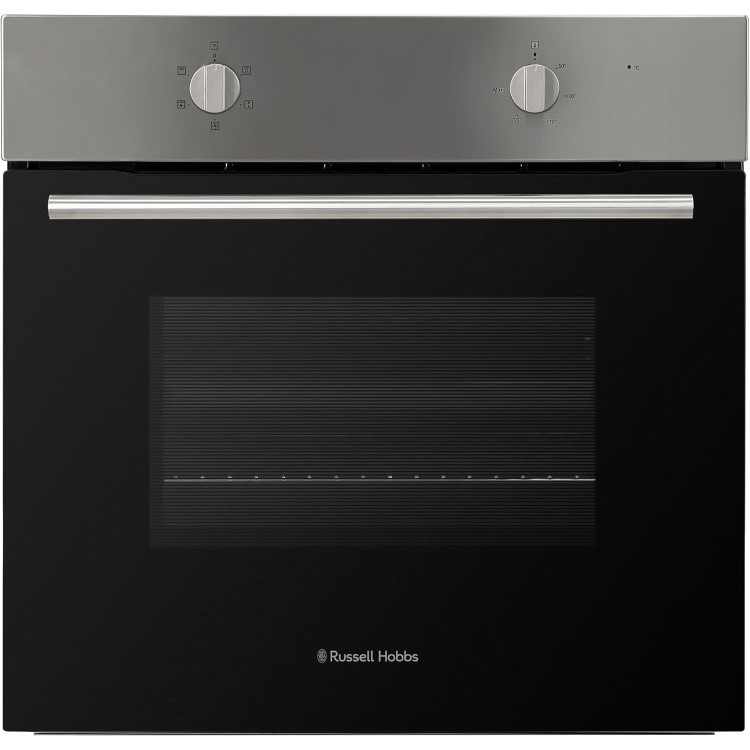 Refurbished Russell Hobbs RHFEO7004SS 60cm Single Built In Electric Oven Stainless Steel