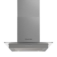 Russell Hobbs 60cm Flat Glass Chimney Cooker Hood - Stainless Steel