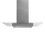 Russell Hobbs 90cm Flat Glass Chimney Cooker Hood - Stainless Steel