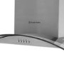 Russell Hobbs 60cm Curved Glass Chimney Cooker Hood - Stainless Steel