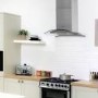 Russell Hobbs 60cm Curved Glass Chimney Cooker Hood - Stainless Steel