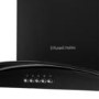 Russell Hobbs 90cm Curved Glass Chimney Cooker Hood - Black