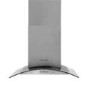 Russell Hobbs 90cm Curved Glass Chimney Cooker Hood - Stainless Steel