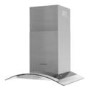 Russell Hobbs 90cm Curved Glass Chimney Cooker Hood - Stainless Steel