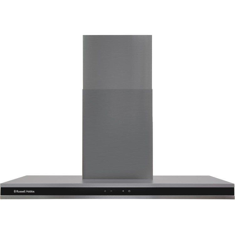 Russell Hobbs 90cm Flat Cooker Hood - Dark Steel