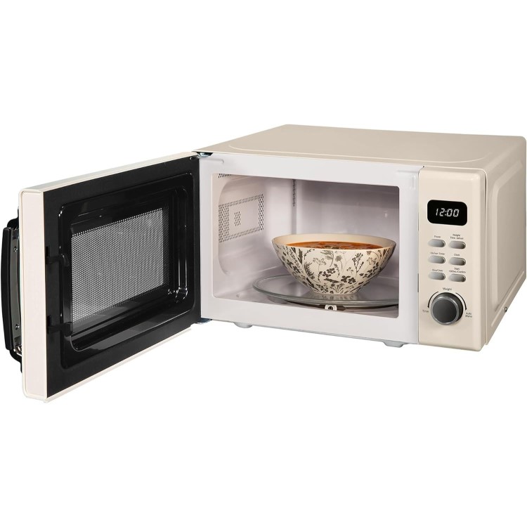 Russell Hobbs StyleVia 20L Freestanding Solo Microwave Oven - Cream