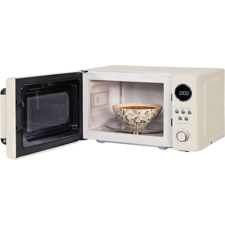 Russell Hobbs Retro 20L Freestanding Solo Microwave - Cream