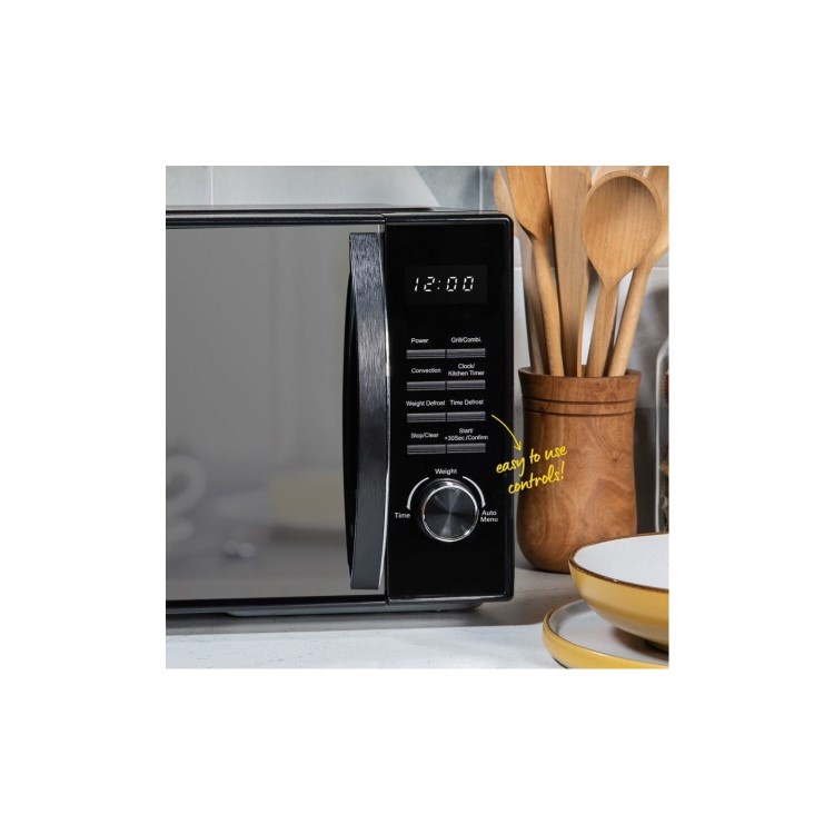 Russell Hobbs 23L Freestanding Combination Microwave Oven & Grill - Black