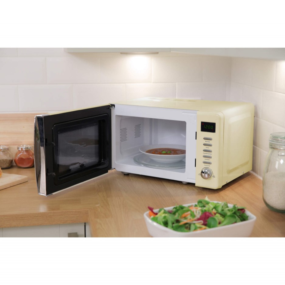 cream scandi microwave