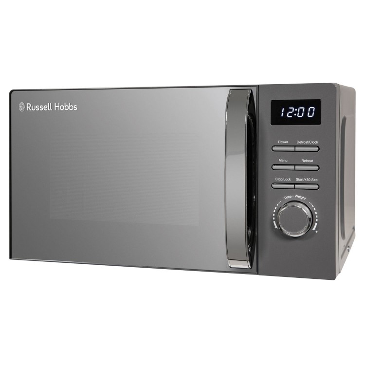 Russell Hobbs 20L Freestanding Digital Microwave Oven - Storm Grey