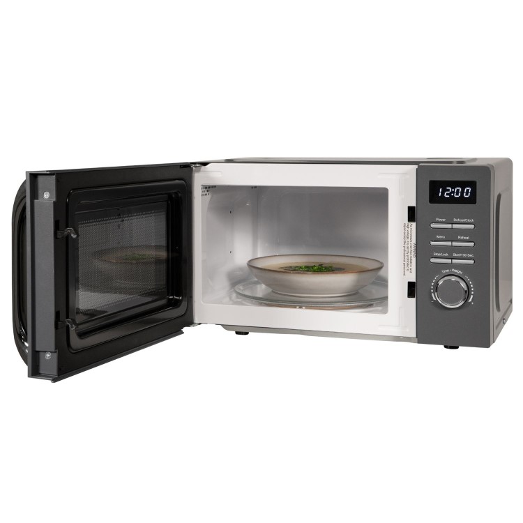 Russell Hobbs 20L Freestanding Digital Microwave Oven - Storm Grey