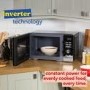 Russell Hobbs 25 Litre Inverter Black Digital Microwave