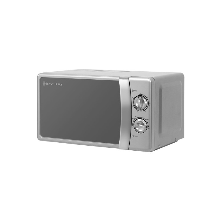 Russell Hobbs Classic 17L Freestanding Solo Microwave - Silver