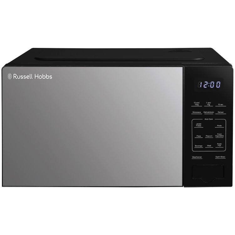 Russell Hobbs 20L Freestanding Digital Solo Microwave Oven - Black