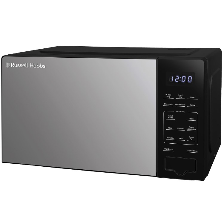 Russell Hobbs 20L Freestanding Digital Solo Microwave Oven - Black