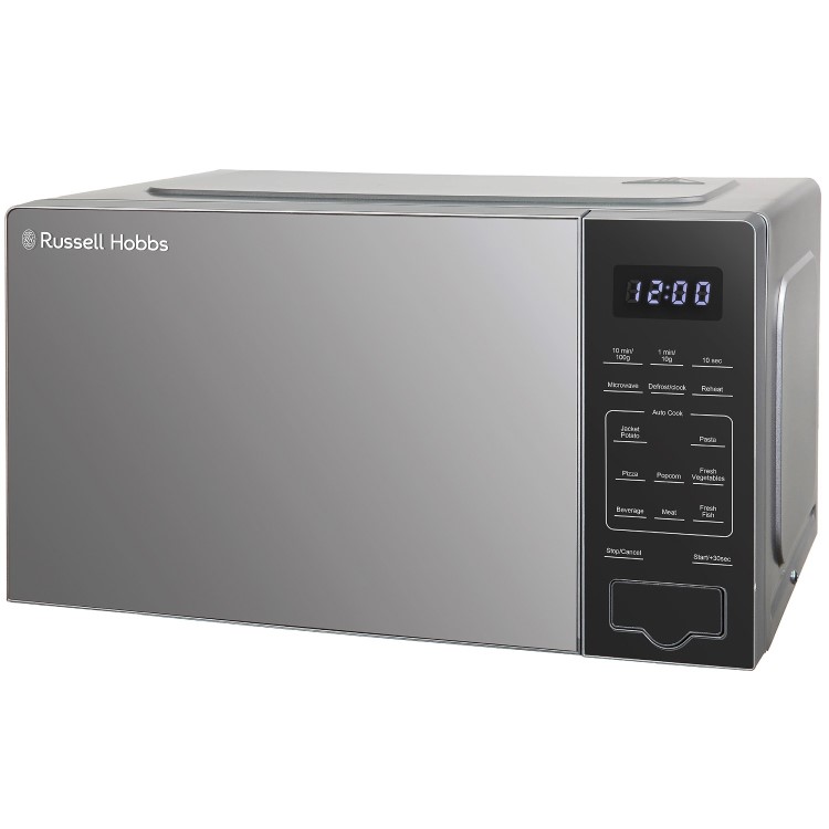 Russell Hobbs 20L Freestanding Digital Solo Microwave Oven - Silver