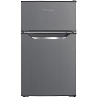 Refurbished Russell Hobbs RHUCFF50B Undercounter 90 Litre 70/30 Low Frost Fridge Freezer Graphite