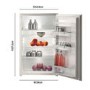 Gorenje RI4091AW 54cm Wide Integrated In-Column Larder Fridge - White