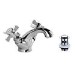 Chrome Traditional Mono Basin Mixer Tap With Waste - Ripley