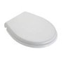 White Round Soft Close Toilet Seat with Quick Release - Ripley