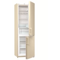 Gorenje RK6192ECUK RK6192EC 453688 60cm Wide Frost Less Freestanding Fridge Freezer Champagne