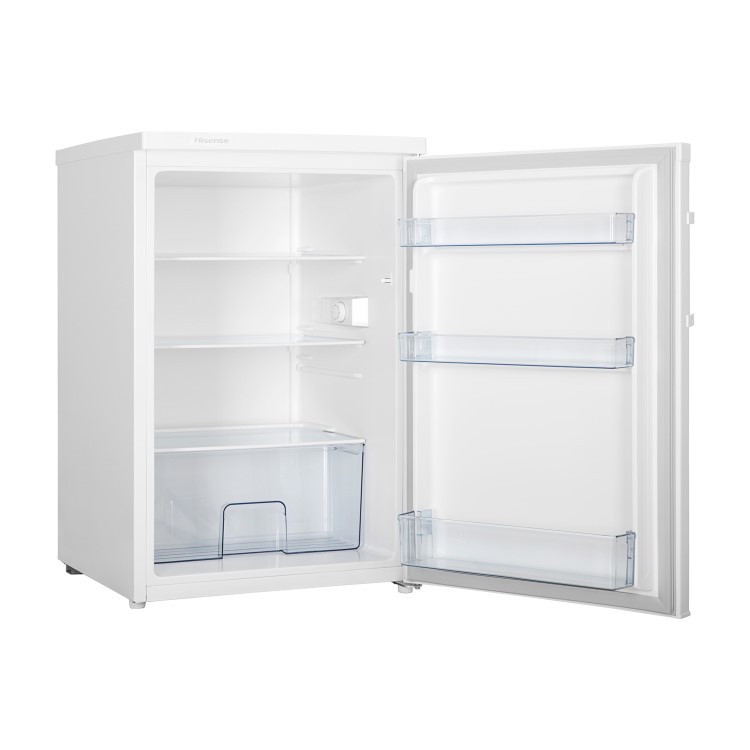 Hisense 133 Litre Freestanding Undercounter Larder Fridge - White