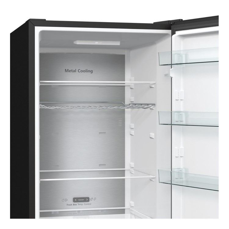 Hisense 378 Litre 70/30 Freestanding Fridge Freezer - Black