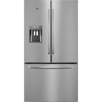 AEG French Door Large Freestanding Fridge Freezer - Stainless Steel 