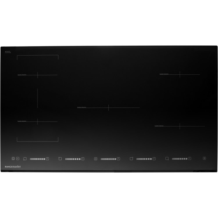 Refurbished Rangemaster RMB90HPEIBLGL 90cm 5 Zone Induction Hob