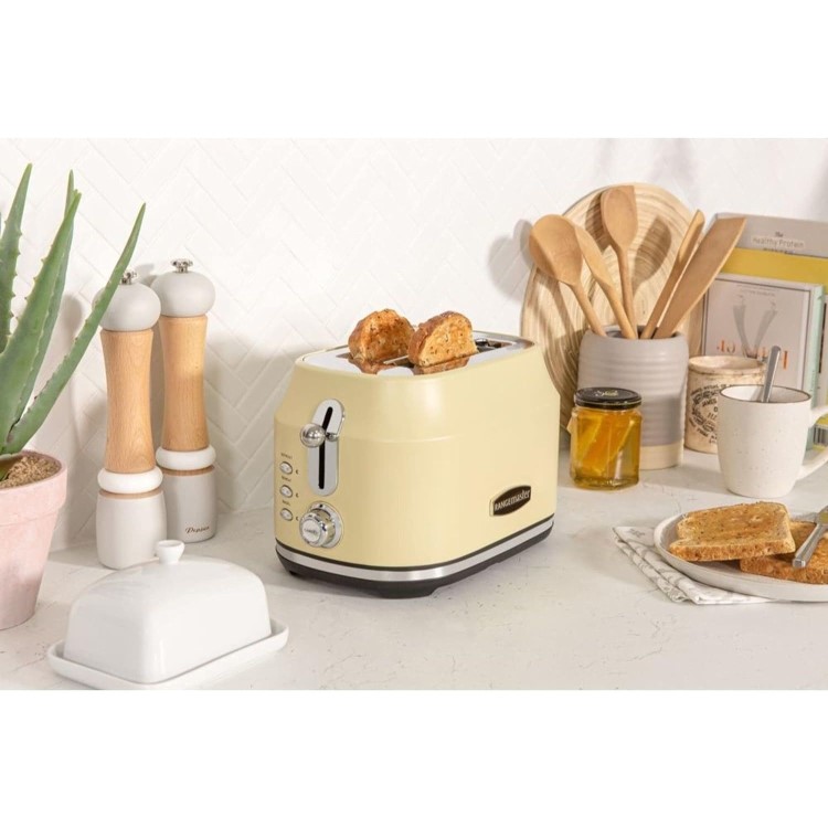 Rangemaster Classic 2 Slice Toaster - Cream