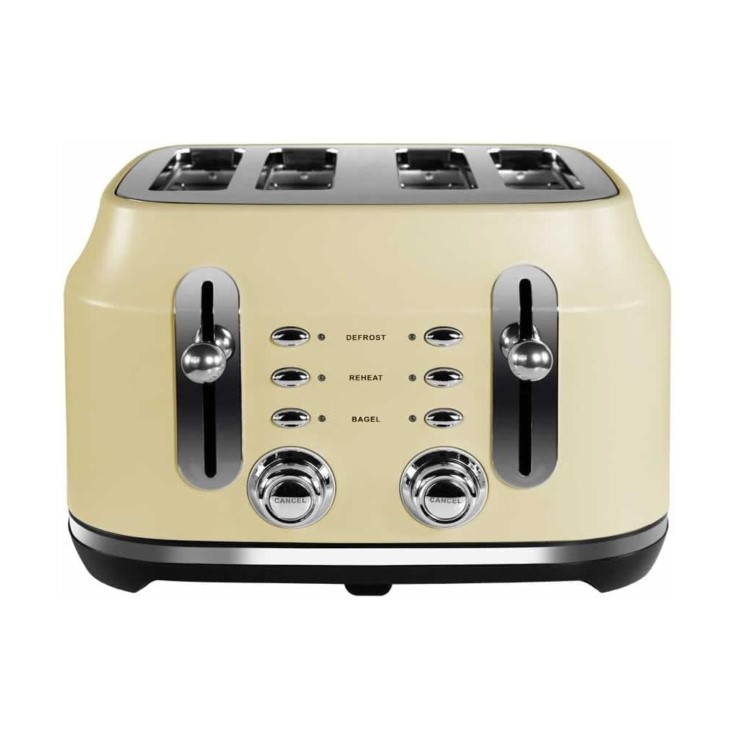 Rangemaster Classic 4 Slice Toaster - Cream