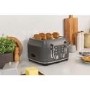 Refurbished Rangemaster Classic 4 Slice Toaster Grey