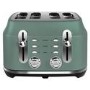 Rangemaster Classic 4 Slice Toaster - Mineral Green