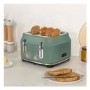 Rangemaster Classic 4 Slice Toaster - Mineral Green