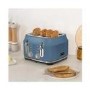 Rangemaster Classic 4 Slice Toaster - Stone Blue