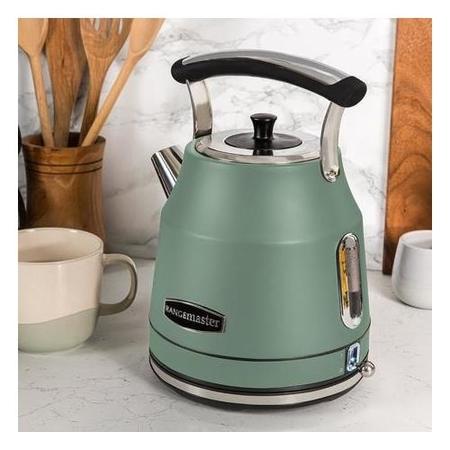 Rangemaster Cordless Classic Dome 1.7L Kettle - Mineral Green