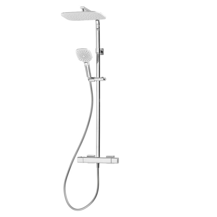 Triton Velino Cool Touch Bar Diverter Thermostatic Mixer Shower