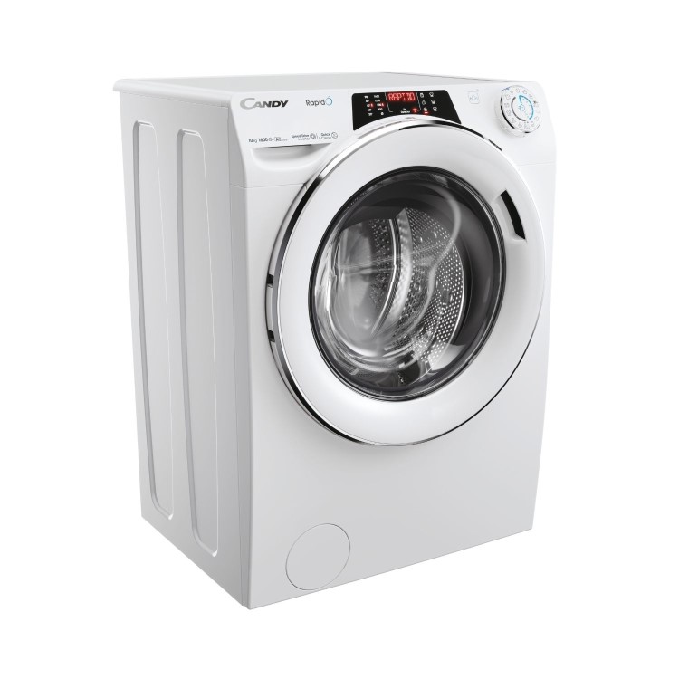 Refurbished Candy RapidÓ RO16106DWMC7-80 Freestanding 10KG 1600 Spin Washing Machine White