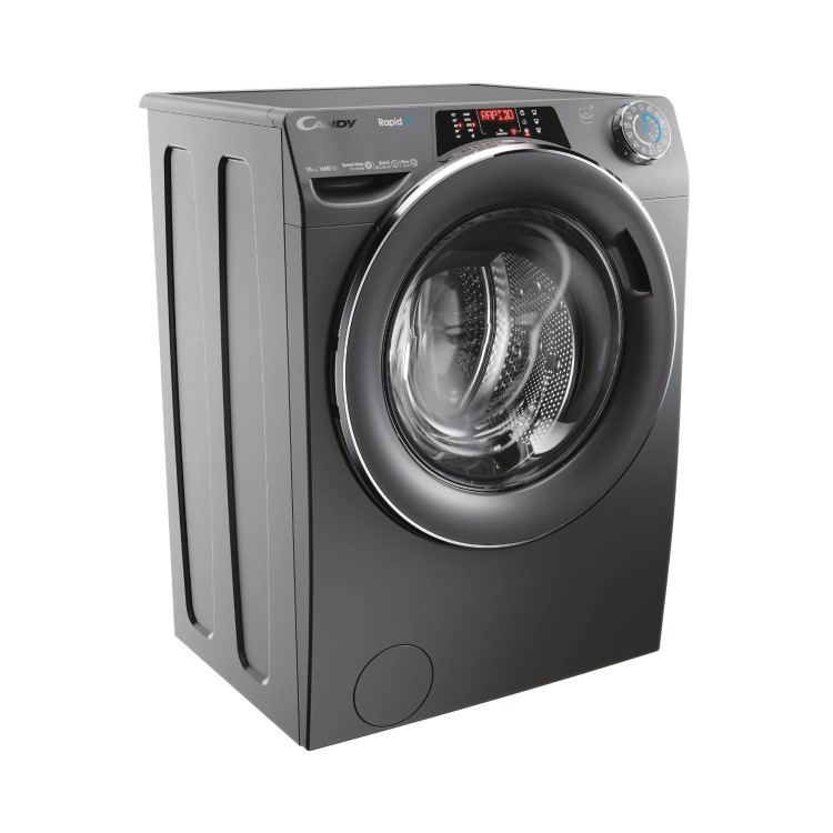 Candy RapidÓ 10kg 1600rpm Washing Machine - Graphite