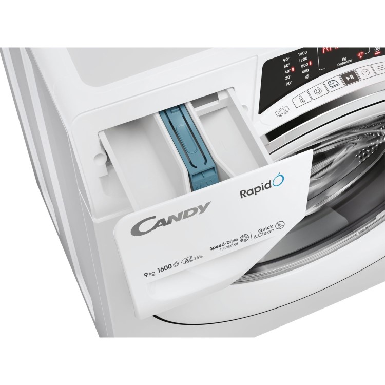 Candy RapidÓ 9kg 1600rpm Washing Machine - White