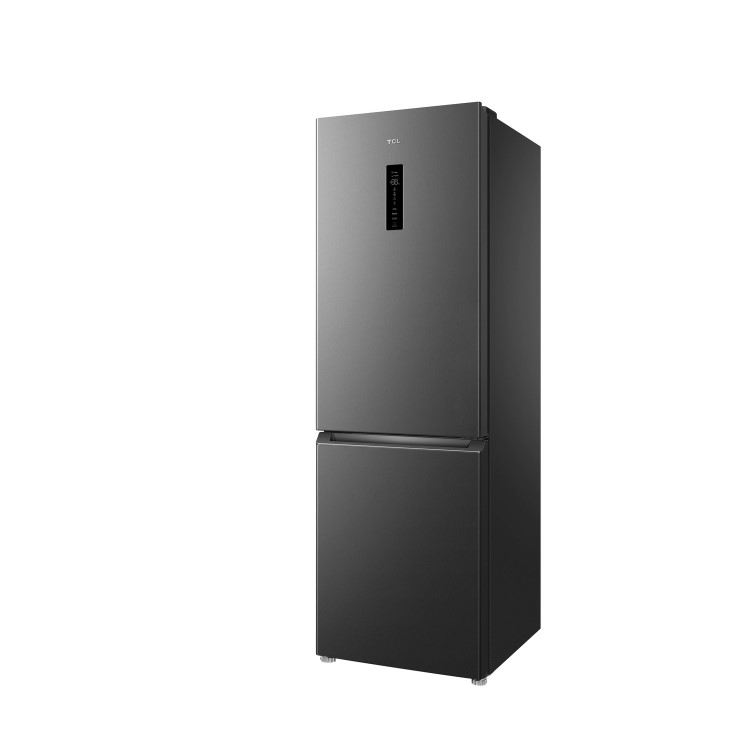 TCL 318 Litre 70/30 Freestanding Fridge Freezer - Silver