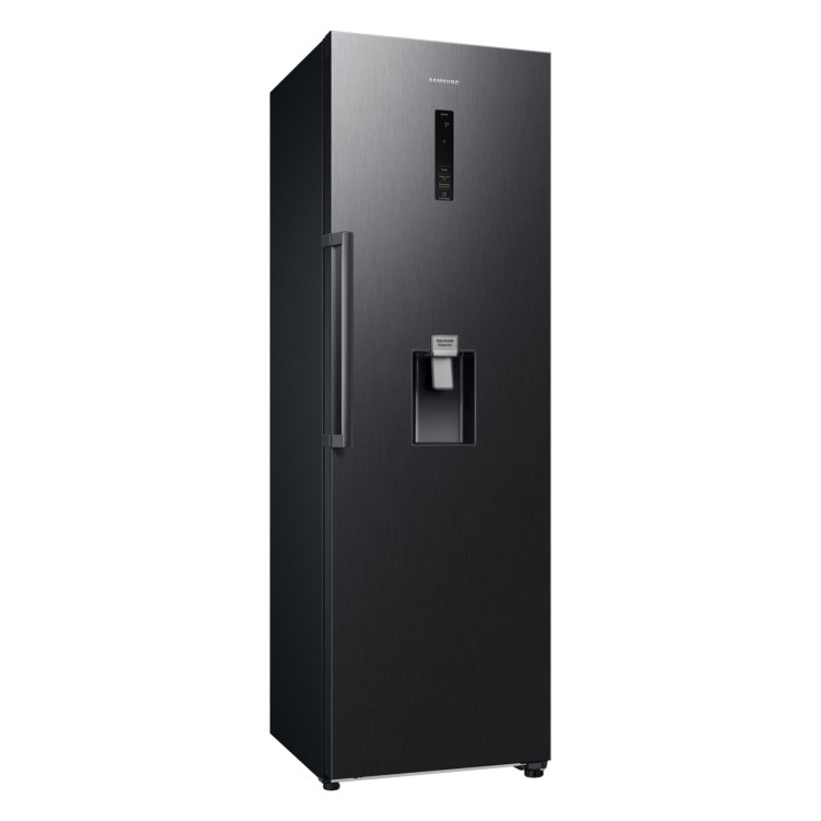 Samsung 382 Litre Tall One Door Fridge with Non-Plumbed Water Dispenser - Black